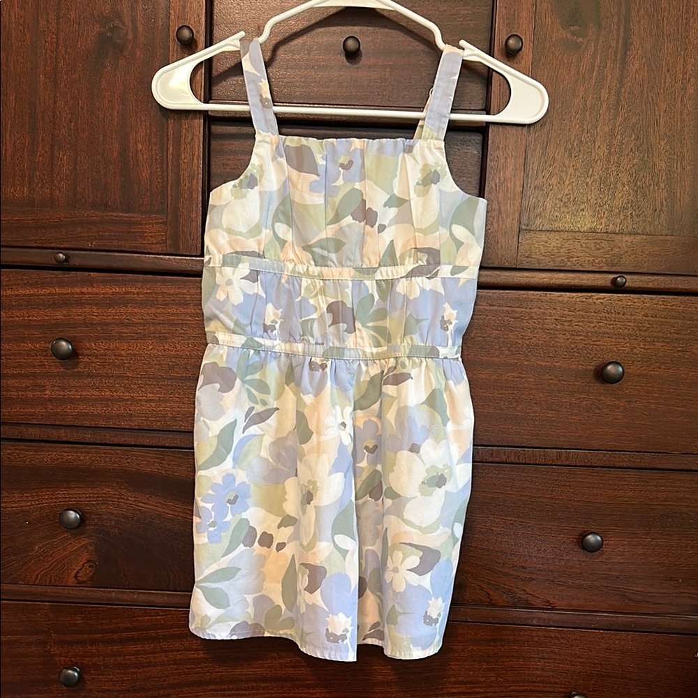Abercrombie kids Floral Sleeveless Romper size 9/10